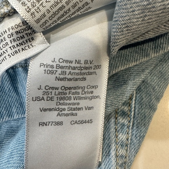 Madewell Denim Sleeveless Seamed Mini Dress-Light Wash-Size 4 - Picture 10 of 13